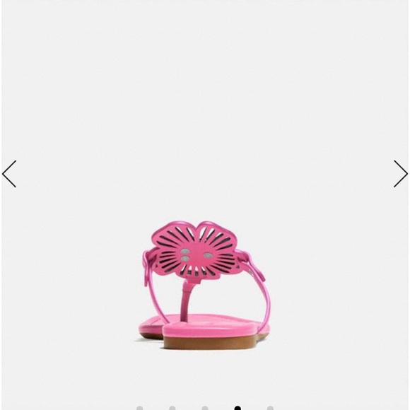 Coach Julia leather sandal - Picture 4 of 5